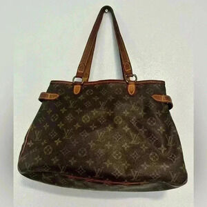 Louis Vuitton LV Tote Bag  Batignolles Horizontal Brown Monogram SD0095